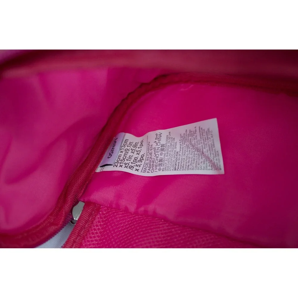 Sanrio My Melody Pink Waterproof Cosmetic Toiletry Bag Travel Case Miniso READ